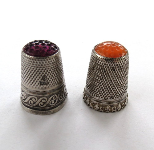 Vintage stück fingerhut - vintage,