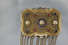 SP457-12 Lot Silber Kropfkette