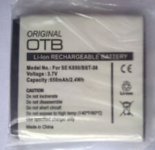 ORIGINAL OTB Sony Ericsson K850/BST-38 C905 W980 K850i 650mAh 3.7V