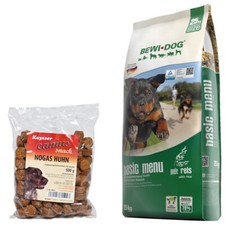 25 kg Bewi Dog Basic Menu + 500 g Canius Nogas Huhn