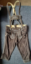 Stockerpoint Lederhose Trachtenhose Kniebund Gr 52 braun Oktoberfest Wiesn