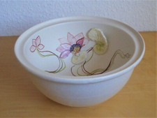  Ody Keramik Schüssel Schale creme weiß 28 cm Deko ausgefallen TOP