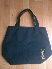 Yves Saint Laurent Tasche Schultertasche Tragetasche mit YSL Logo-Stickerei 