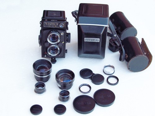 Yashica mat 124 tele - , +