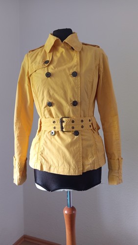 Damen trenchcoat jacke mit - jacke,