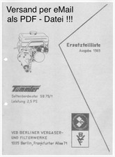 Kopie der Ersatzteilliste für