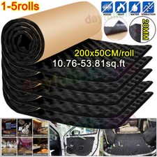 10m Auto Schalldämmschaum Selbstklebend Dämmmatte Dämmung Isolierung 20mm Dick