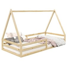 Hausbett Tipibett Kinderbett Bett Kiefer 90 x 200 Montessori