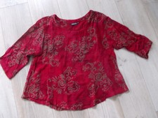 DIVA -weiche  Bluse - Gr. M - Leinen/Viskose