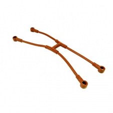 1x Lego Gummi Flex Halter rot