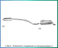 Auspuffanlage für Peugeot
