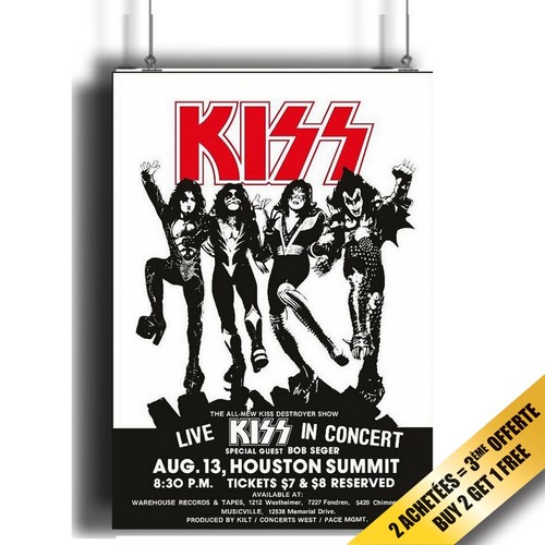 Poster kiss vintage konzert - vintage,