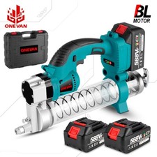 ONEVAN 10000PSI für Makita Akku Fettpresse Elektrische Grease Gun Fett w/Zubehör