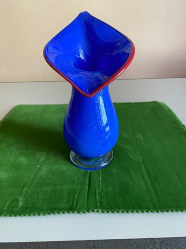 Kunst glas leuchtend blau rote - kunst,