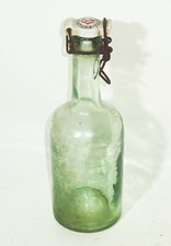 Alte Wasserflasche Glasflasche