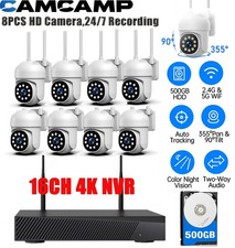 8 Stück PTZ Kameras & WLAN