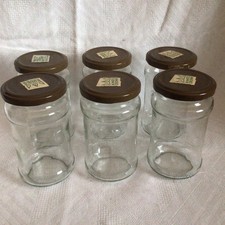 6  gleiche Marmeladen- Einmachgläser - Schraub-Gläser  -Twist-Off  ca. 290 ml