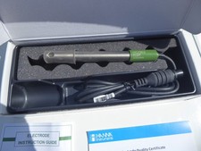 HANNA Instruments HI 12963  pH und Temperatursonde neuwertig mit Kabel TOP