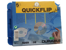 DURABLE CD /DVD Box QUICKFLIP