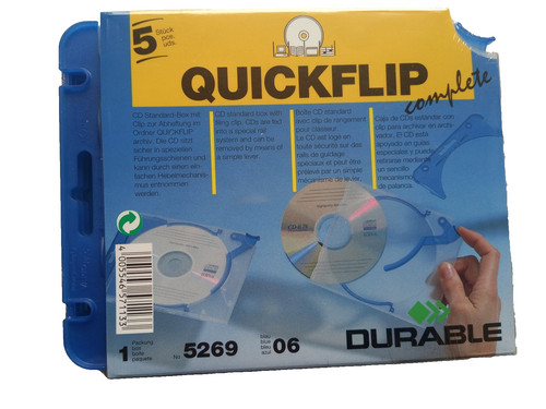 Durable dvd box quickflip - durable, /dvd