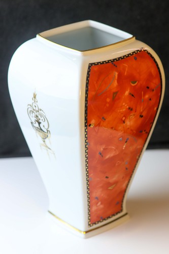Fürstenberg porzellan vase - fürstenberg, porzellan-vase