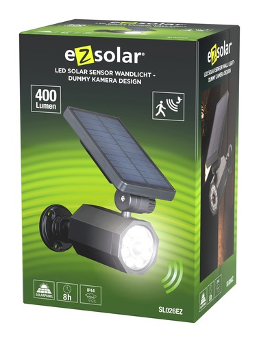 Led solar sicherheitsleuchte - led,