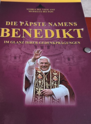 Gedenkmedaille benedikt - gedenkmedaille, "benedikt"