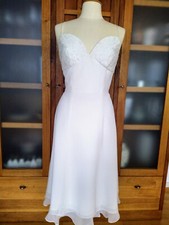 NEU* VALERIE* edles Kleid* Standesamt* Cocktail Party* weiss ivory* Gr. 38 👗