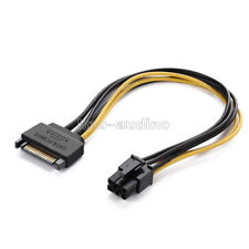 SATA 15 Pin Male to 6 Pin