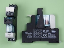 48.52.7.024.0050-SW Finder Industrie Koppel Relais 24V DC 2 Wechsler 8A schwarz