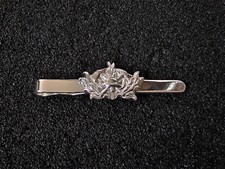 (A31-04) Hessen Nordrhein-Westfalen Feuerwehr Krawattennadel Silber