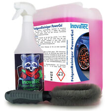 Felgenreiniger PowerGel 5l  Felgenbürste Keulensprühflasche InovaTec DW Set