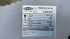 2x Fronius IG 40