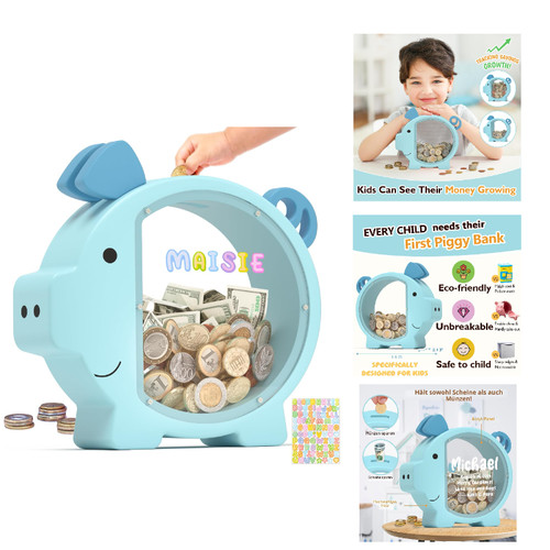 Summidate spardose kinder holz - kinder,