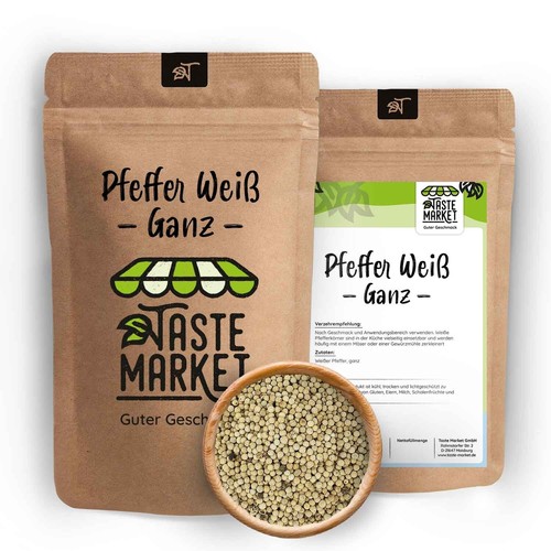 100 pfeffer weiß ganz - 100,
