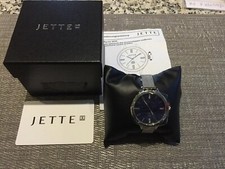 jette joop uhr Silber blaues