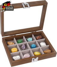 12 Grids Rock Display Case