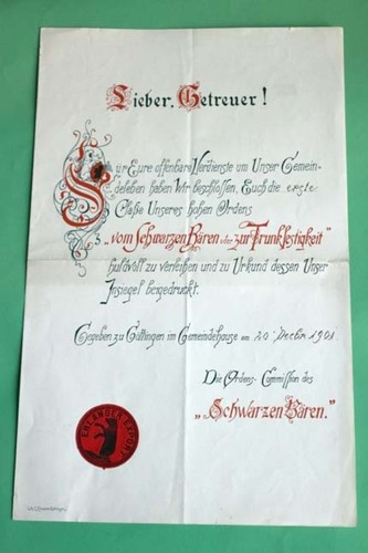 Die ordens commission des - ordens-commission,