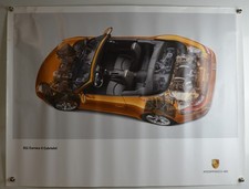 schönes Plakat Poster Porsche