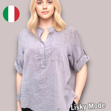 Italy Bluse Oversized Damen