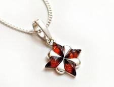 Bernstein Anhänger Silber 925