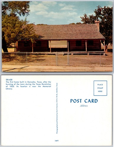Gonzales texas first home - texas,
