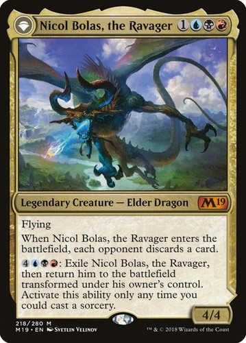 Nicol bolas the ravager m19 - nicol,