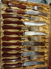 Besteck 6-teilig, 50er/60er