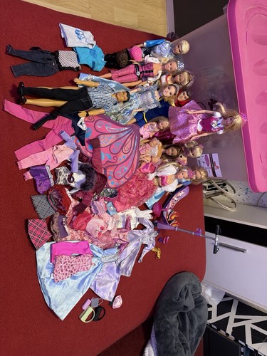 Großes barbie puppen set - barbie,