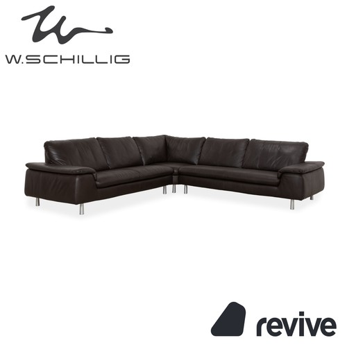 Willi schillig leder ecksofa - schillig,