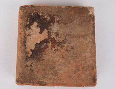 Römische Ziegelplatte, Later