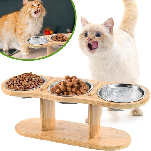 Erhöhter katzennapf mit - erhöhter,