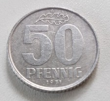DDR - 50 Pfennig - 1971 - A