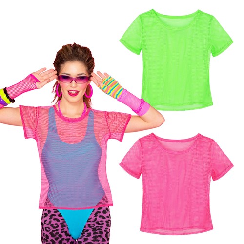 Karnelux neon netzshirt - neon,